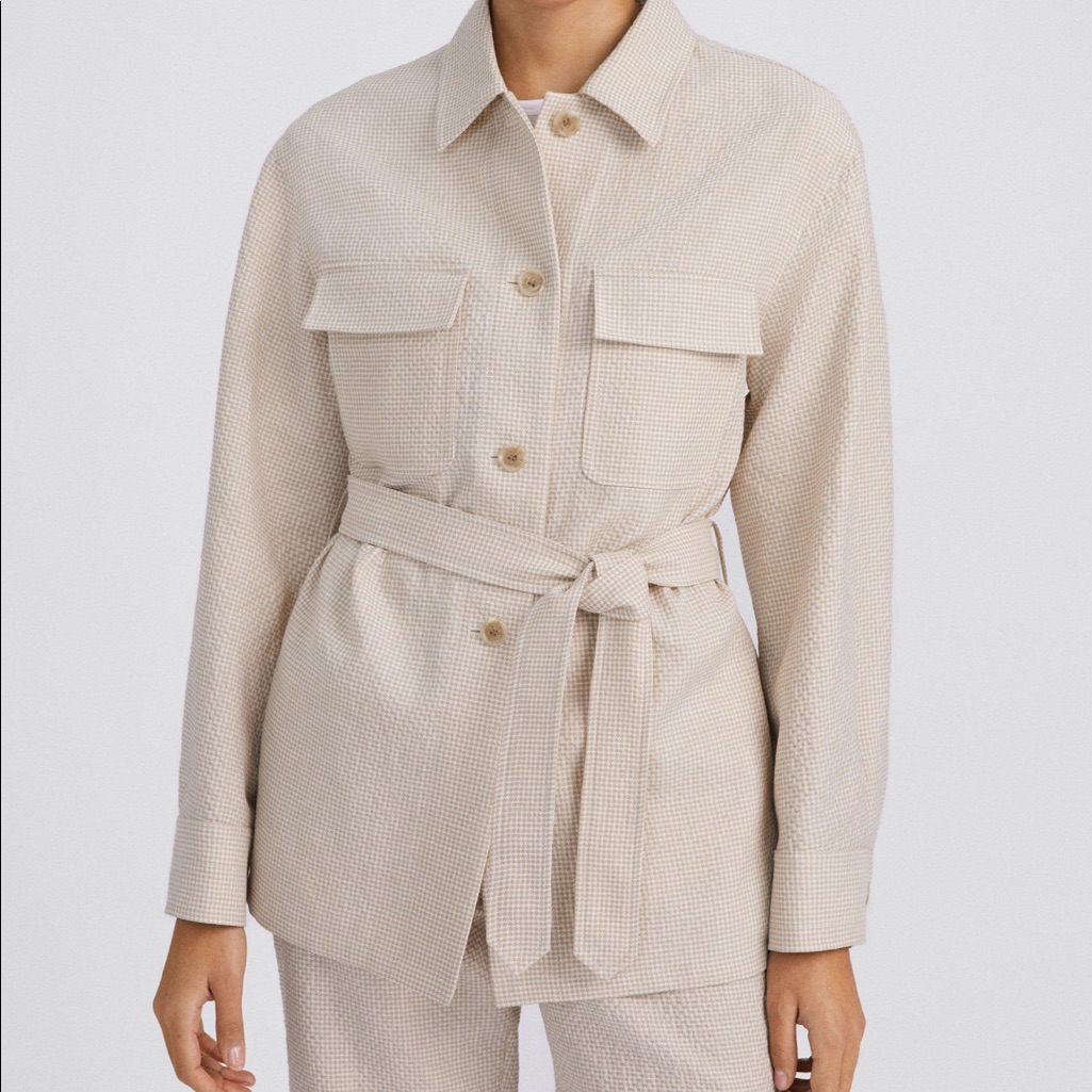 Nwt Filippa K Emmy Jacket Soft Beige